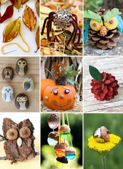 25 Fall Nature Crafts for Kids