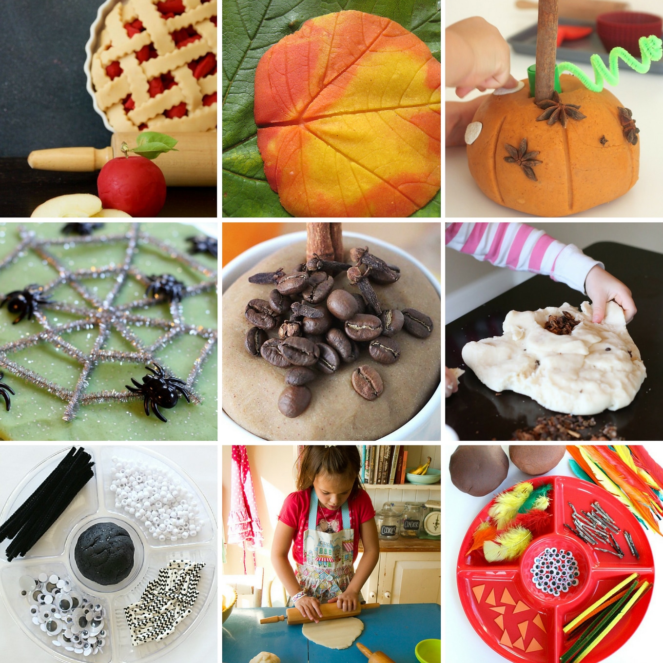 Discover 50 autumn playdough recipes for kids, perfect for home, school, or daycare!