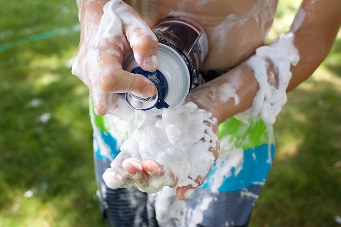 Shaving Cream Battle