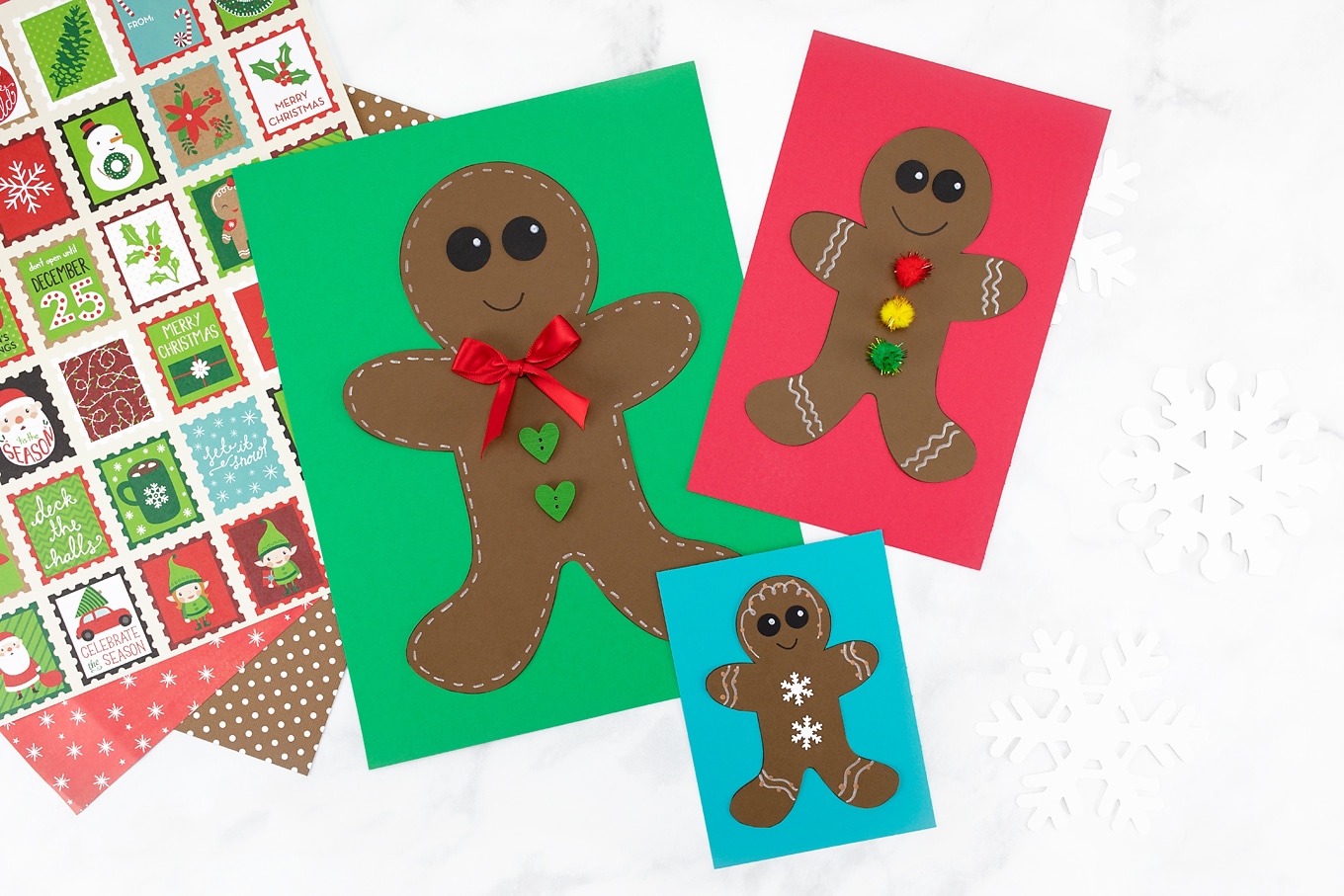 Gingerbread Man Craft für Kinder