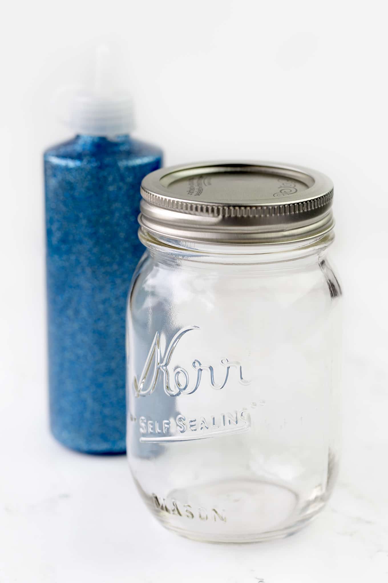 Supplies Needed for Glitter Jar