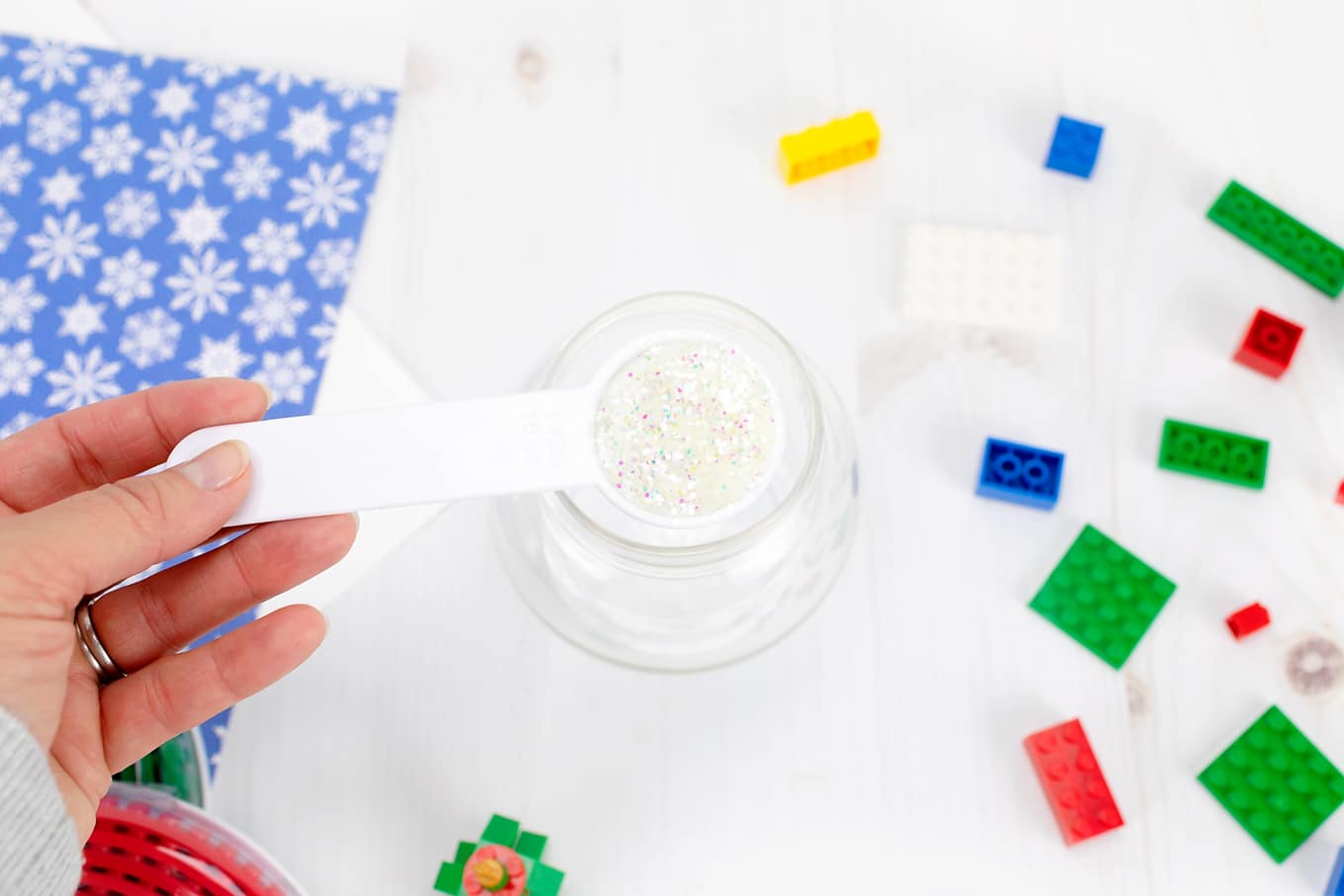 White Glitter White Glitter