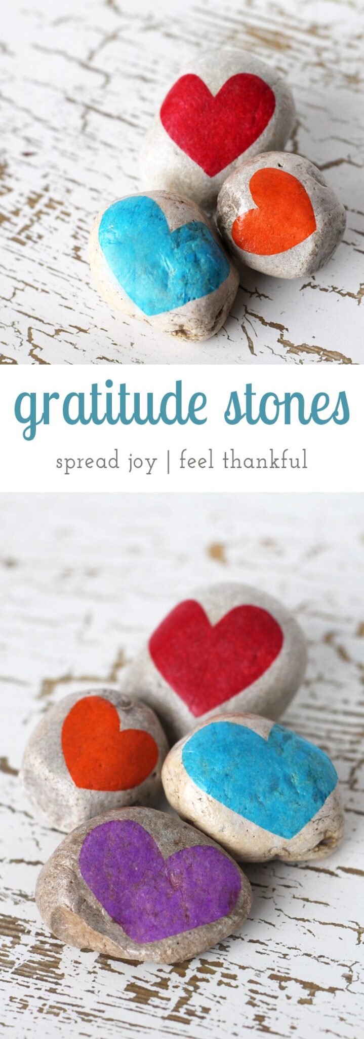 Many families use Thanksgiving as an opportunity to teach children about gratitude. A sense of gratitude, or feeling thankful and appreciative of the good things in one's life, is an important social-emotional skill that can increase happiness and improve health. In this post, I share a simple nature craft for kids, Gratitude Stones, that can be used to cultivate an attitude of gratitude from an early age.