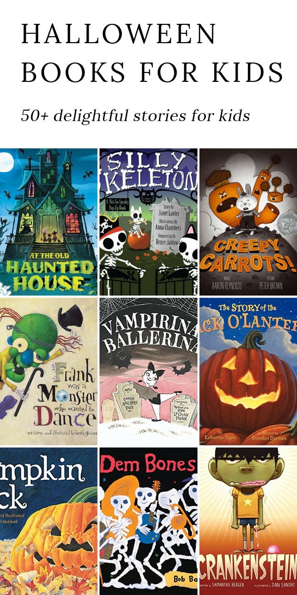 From pumpkins and skeletons to black cats and ghosts, discover 50+ delightful Halloween books for families. Perfect for kids of all ages.