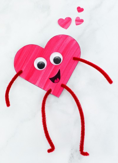 Heart Buddies Craft for Kids