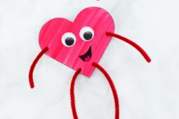 Heart Buddies Easy Valentine's Day Craft for Kids