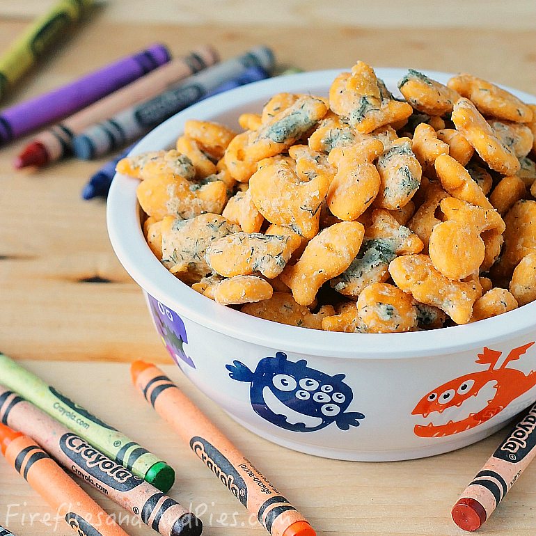 Homemade Ranch Goldfish Crackers - Fireflies and Mud Pies