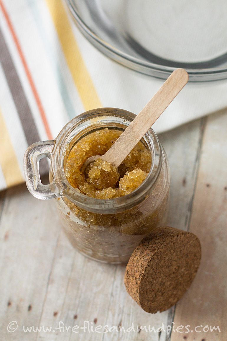 Homemade Vanilla Sugar Scrub | Fireflies and Mud Pies