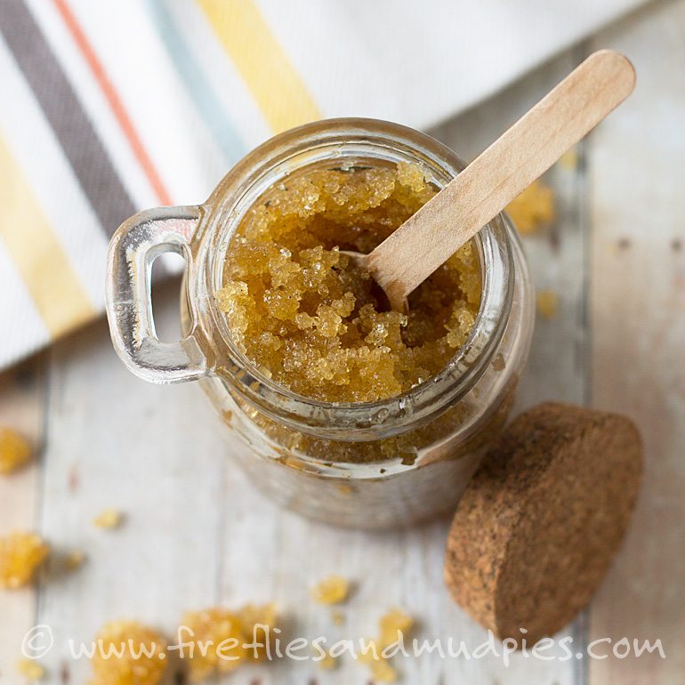 Homemade Vanilla Sugar Scrub | Fireflies and Mud Pies