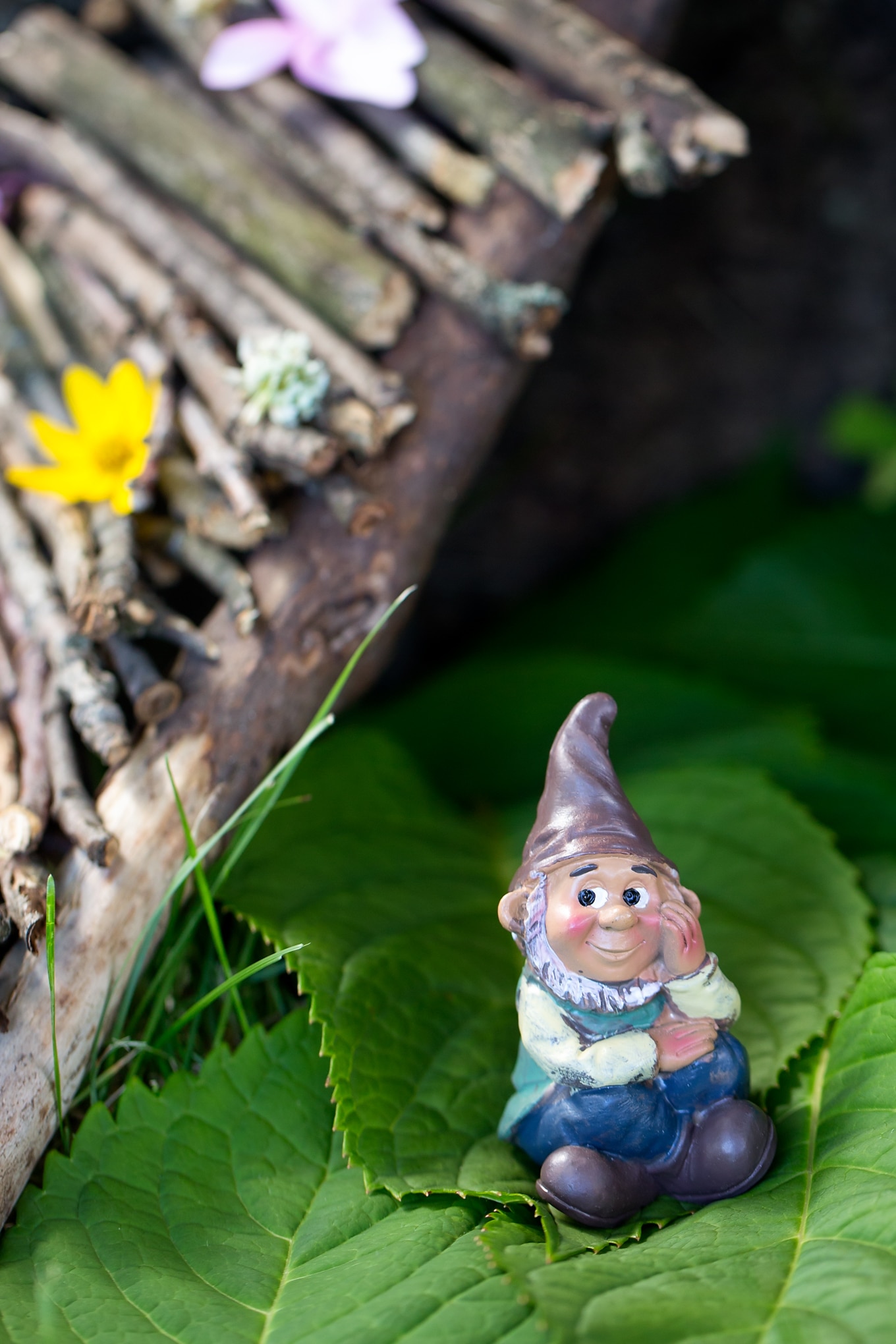 Backyard gnome homes invite children into a magical world where creative play is limitless. Get outside to play with your kids and release your inner child!