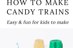 how to make a candy train