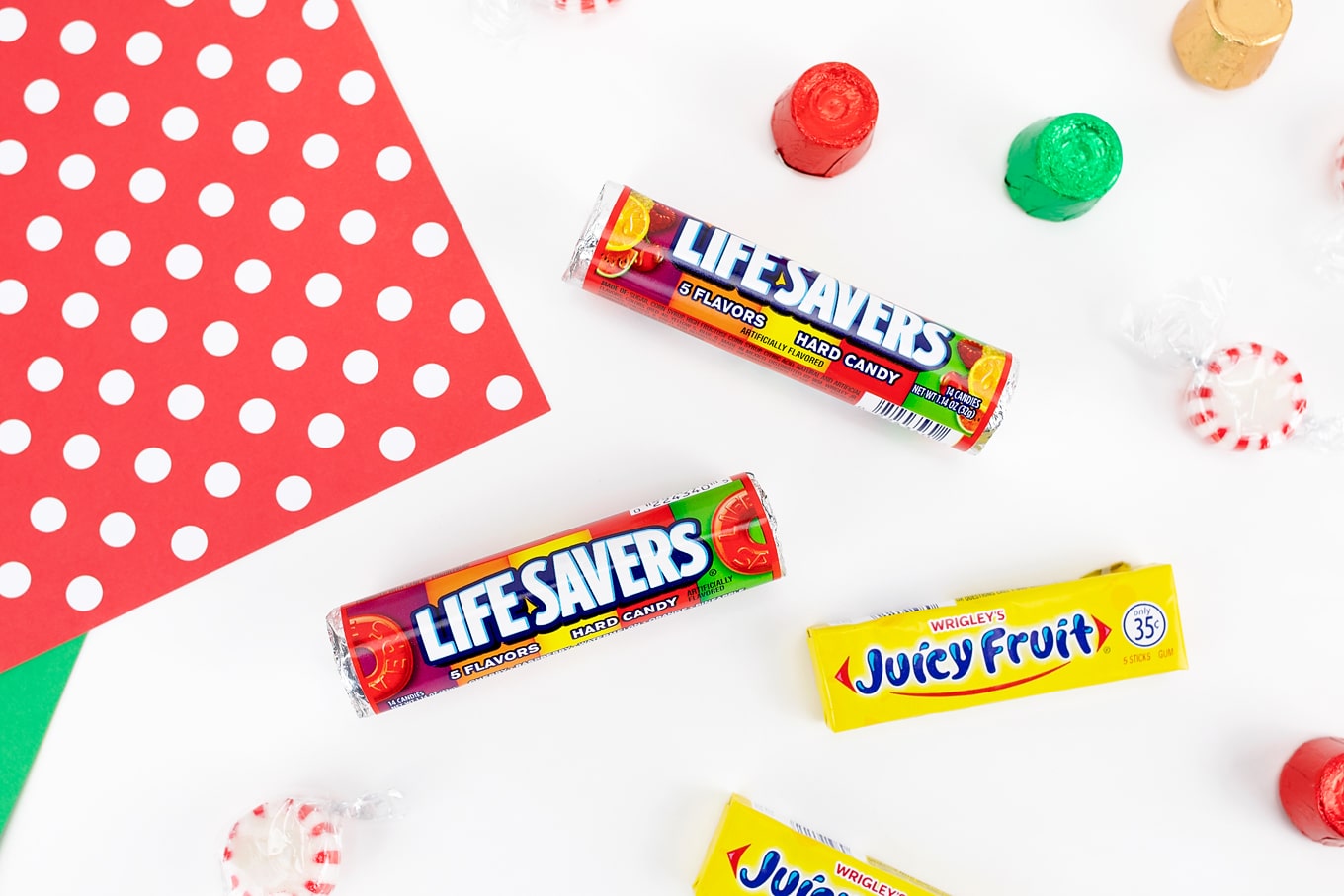 Supplies Needed for Candy Train Craft