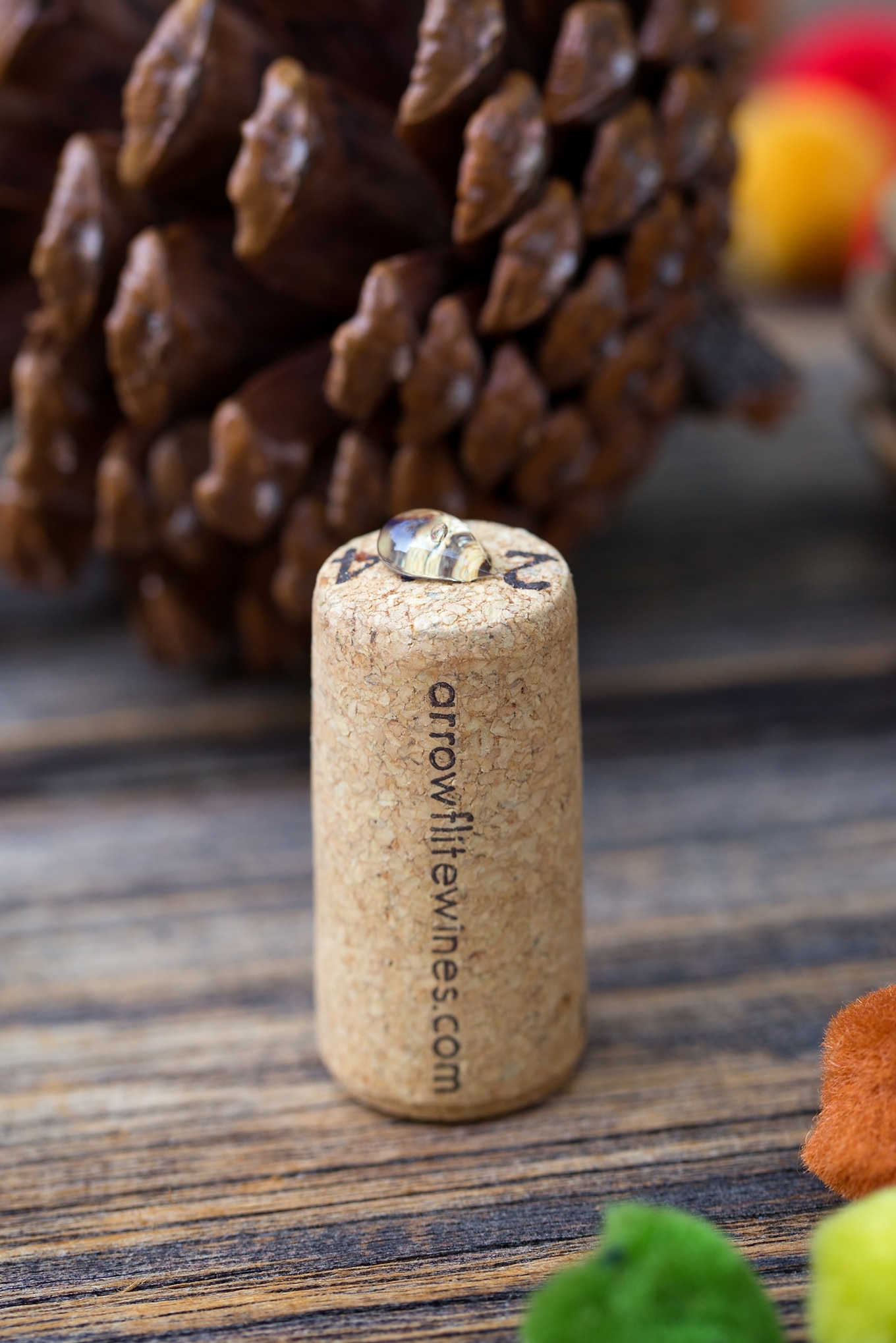 Learn how to make a colorful fall pine cone tree with pine cones, corks, and pom poms. This easy fall nature craft is perfect for kids of all ages!