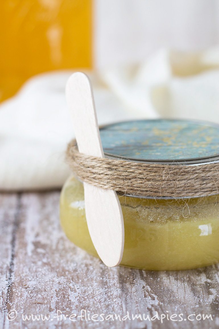 Pamper yourself with this nourishing Honey Facial Mask/Scrub. | Fireflies and Mud Pies