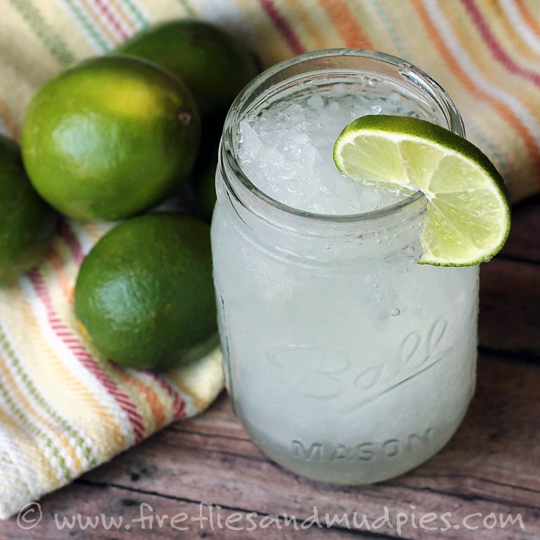 Refreshing Limeade Slushies | Fireflies and Mud Pies