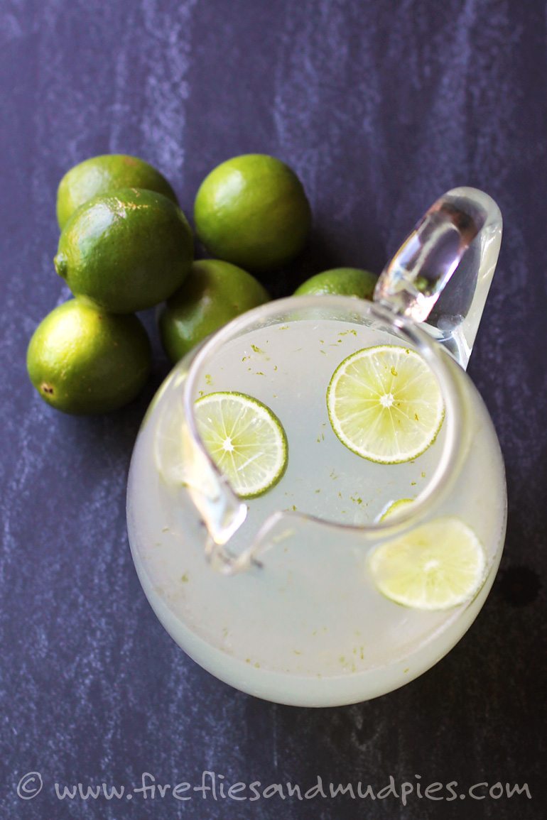 Refreshing Homemade Limeade Slush | Fireflies and Mud Pies