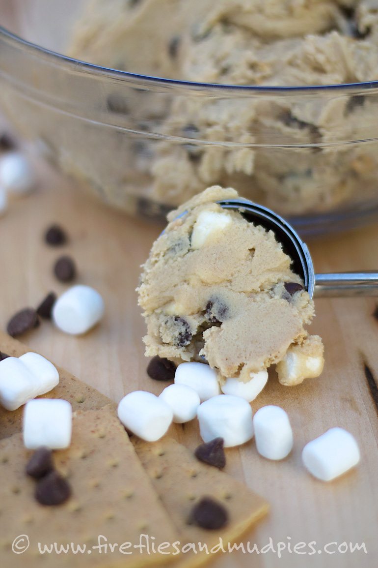 S'mores Cookie Dough | Fireflies and Mud Pies