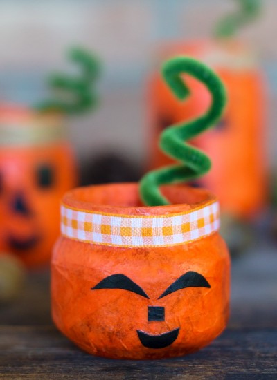 Jack O'Lantern Nightlight Jars