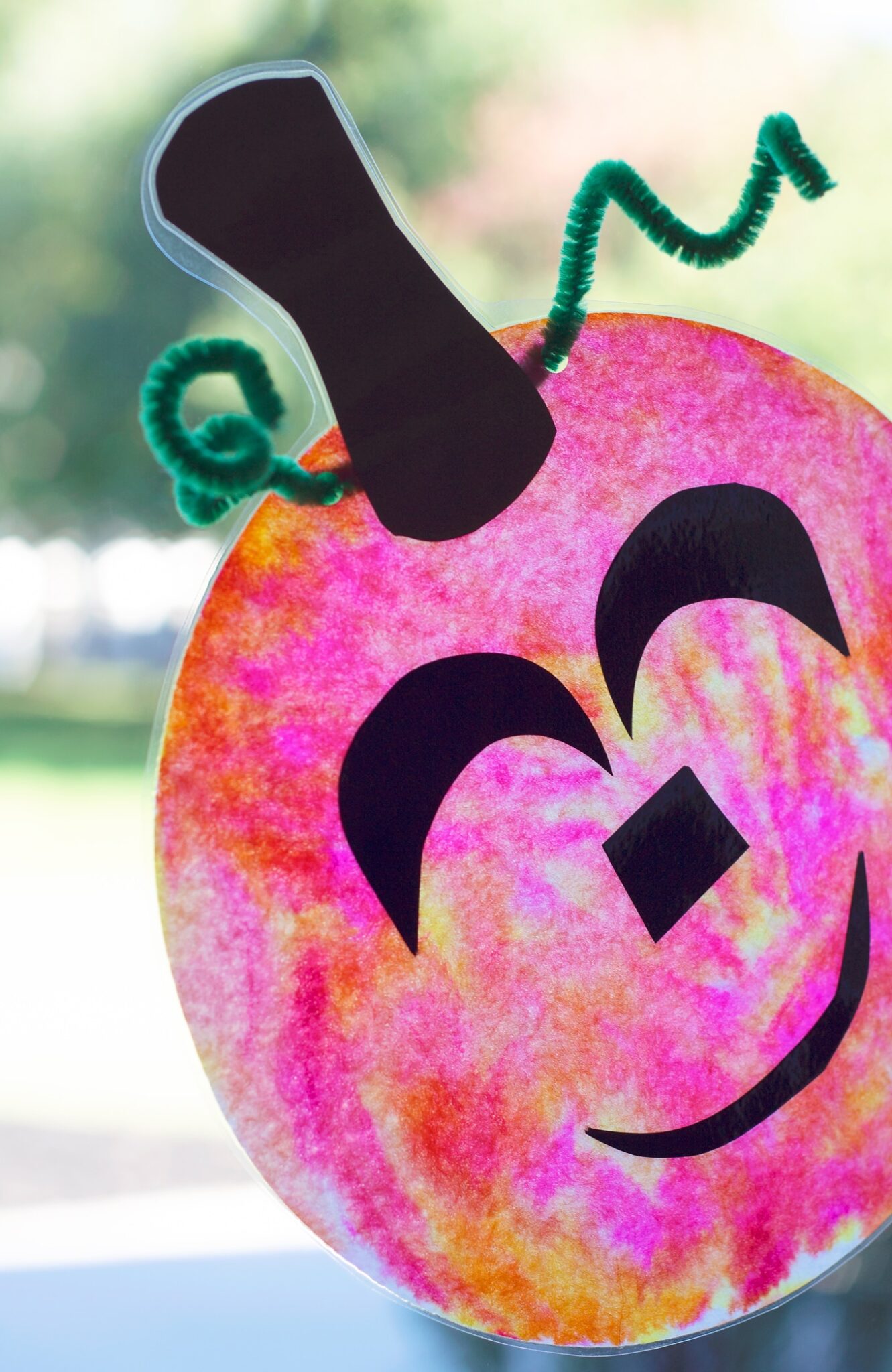 Jack O'Lantern Suncatchers