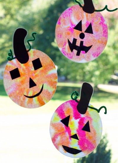 Jack O'Lantern Suncatchers