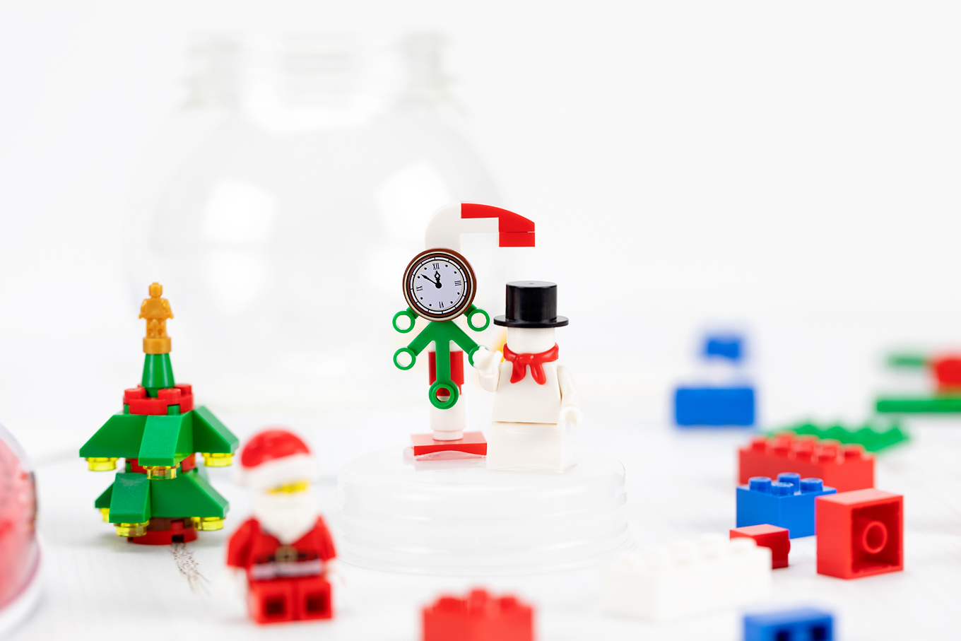 DIY Snow Globes with Snowman In-Process DIY Snow Globes with Snowman In-Process