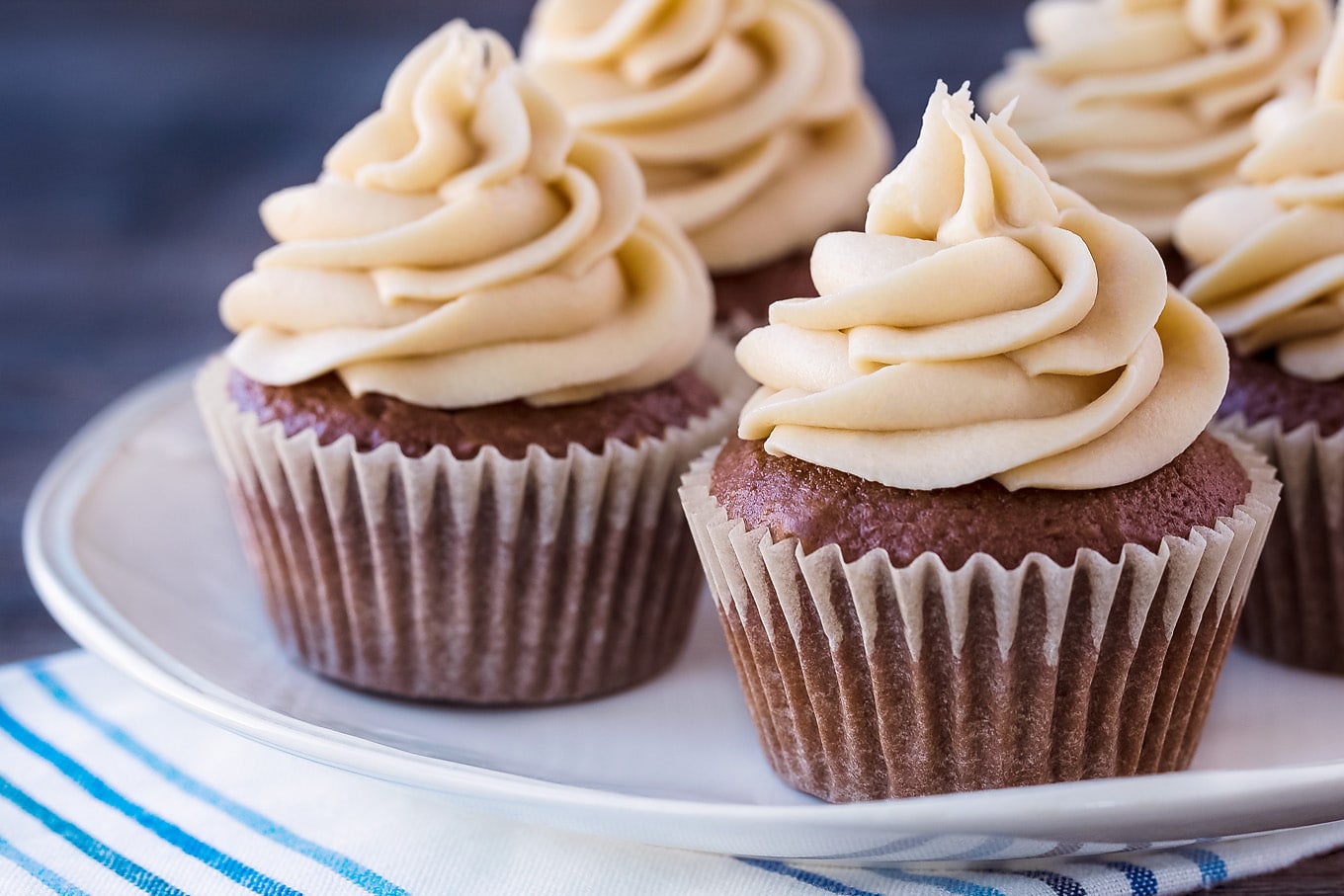 easy mocha cupcakes
