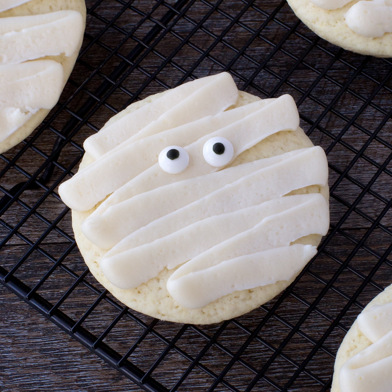 Easy and Fun Halloween Mummy Cookies
