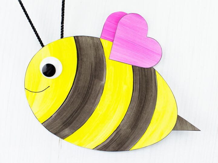 Paper Bee Craft
