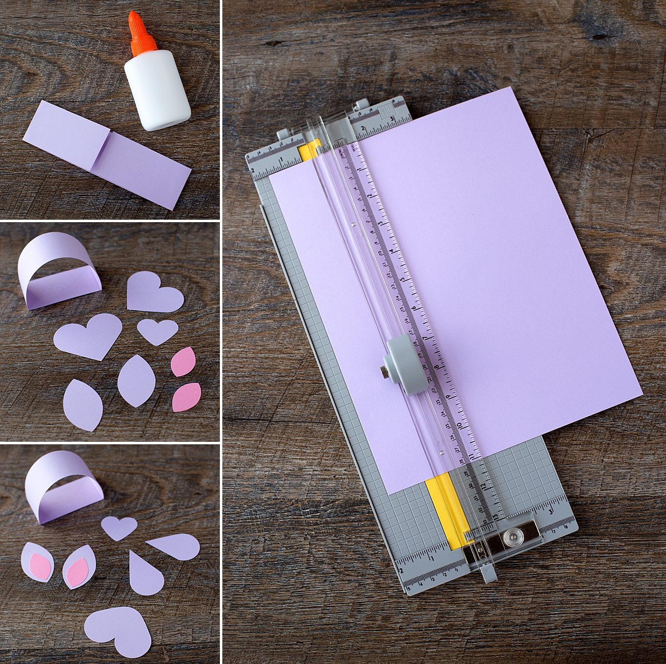 Supplies Needed For Paper Bobble Head Bunny Craft