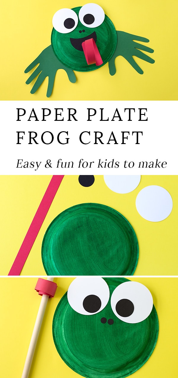 Learn how to make an adorable and fun Paper Plate Frog Craft for summer. This easy frog craft is perfect for helping kids, especially preschoolers, learn all about the life cycle of frogs and toads. #easyfrogcraft #paperplatefrogcraft #frogcrafttemplate #preschoolcrafts #paperplatecrafts #summercrafts #easycraftsforkids