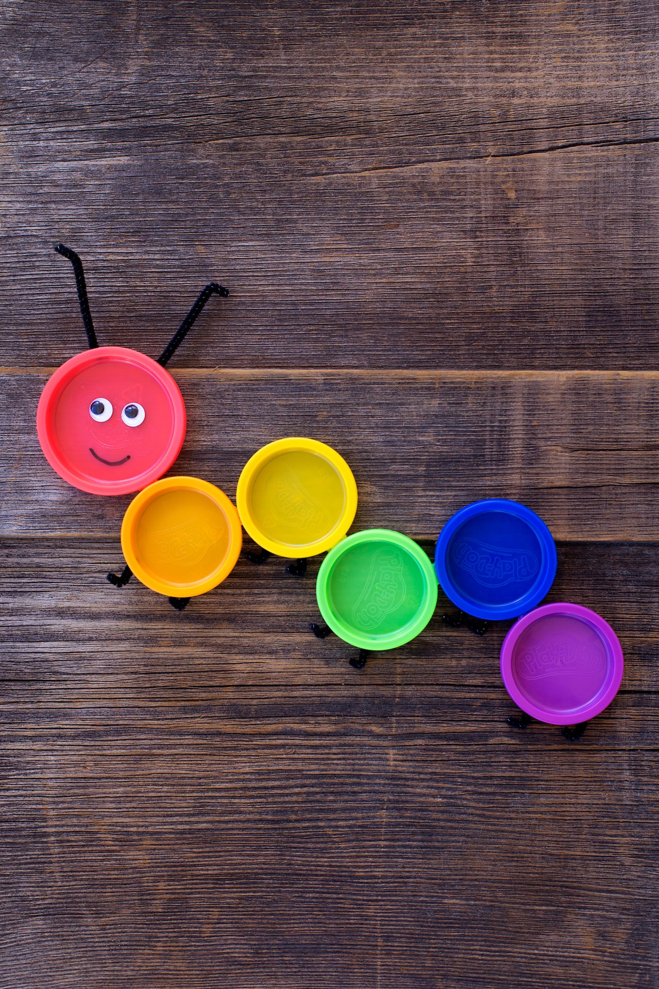 How to Make a Colorful Caterpillar Suncatcher