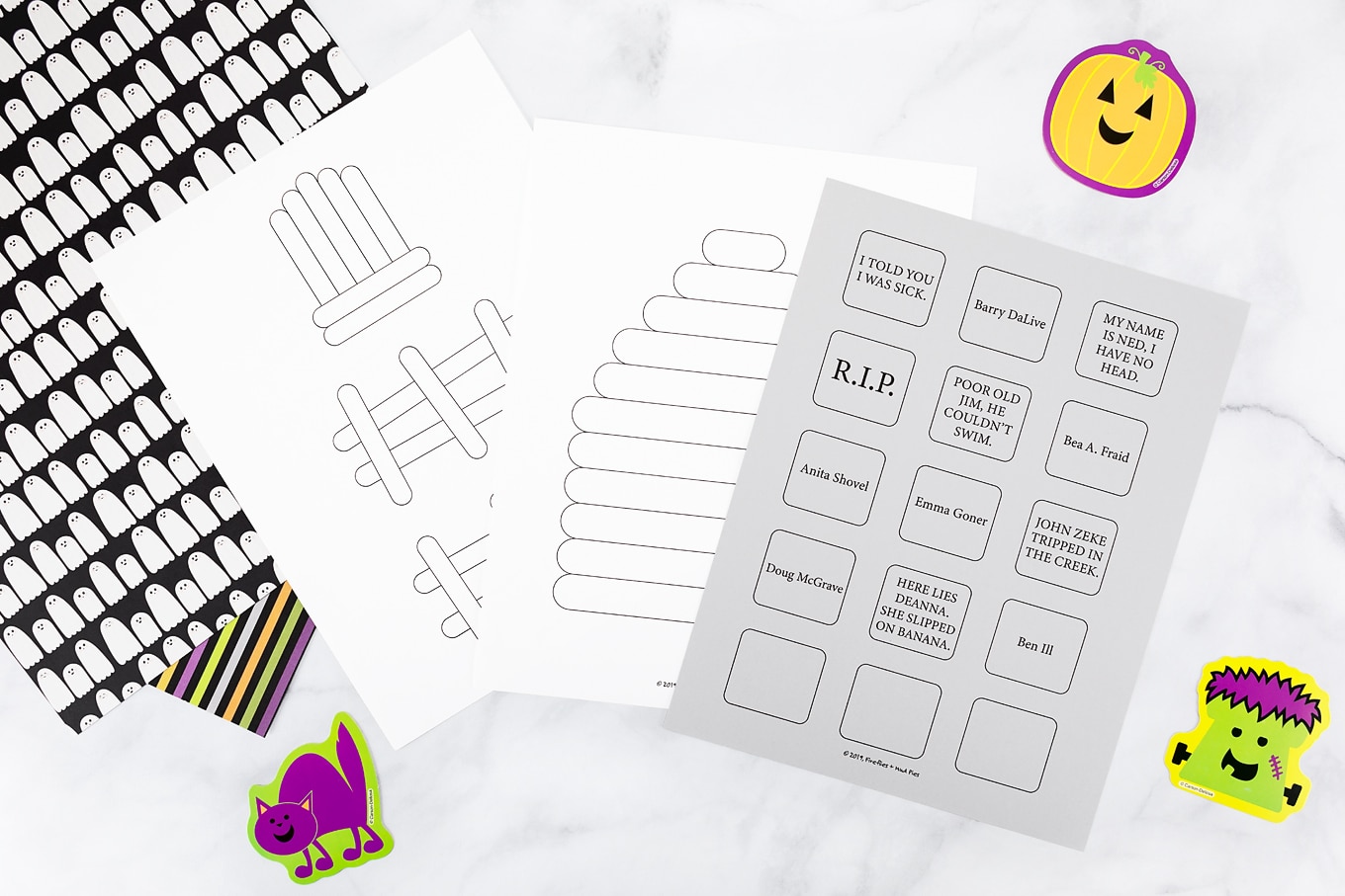 Free Templates for Popsicle Stick Haunted House Free Templates for Popsicle Stick Haunted House