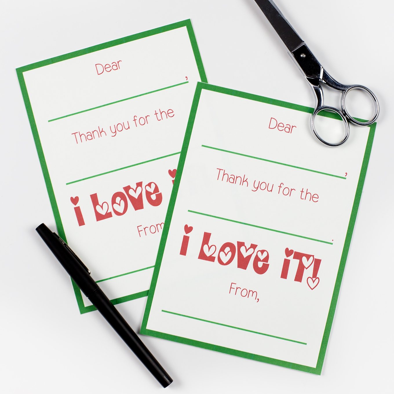 Free Printable Thank You Cards