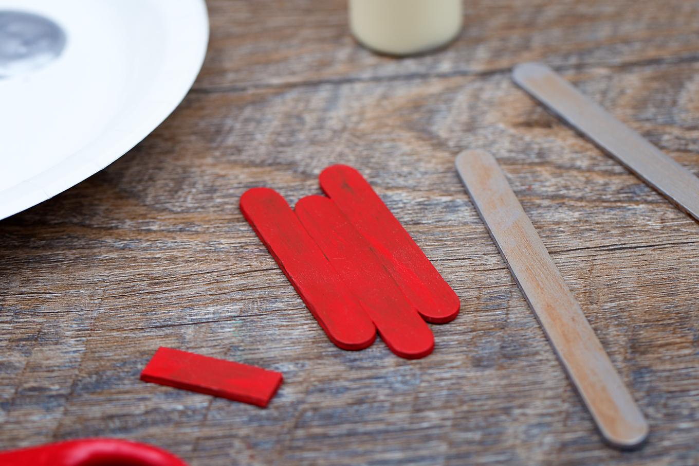 Wooden Sled Ornament In-Process Wooden Sled Ornament In-Process