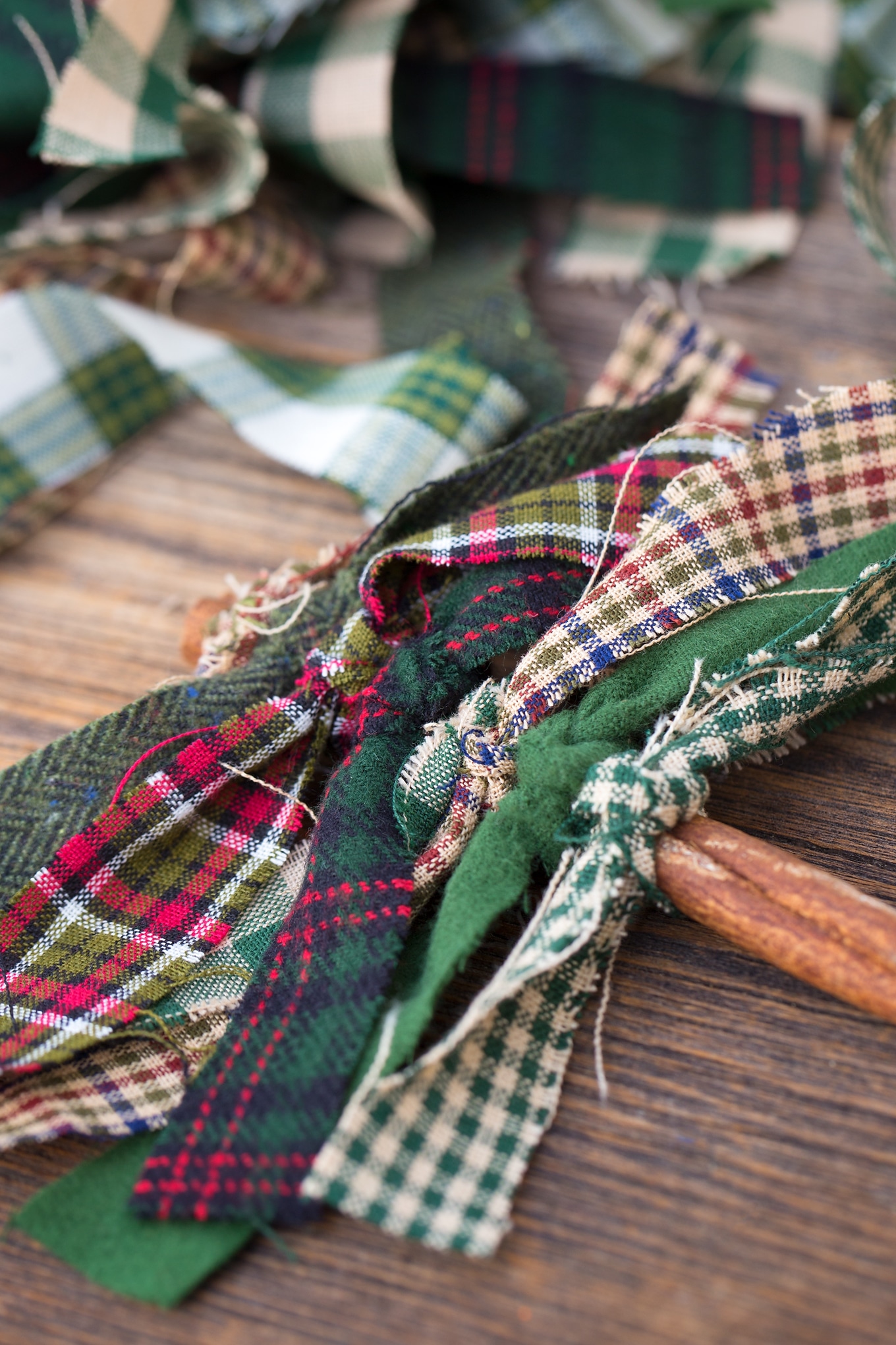 How to Make Fabric Tree Ornaments