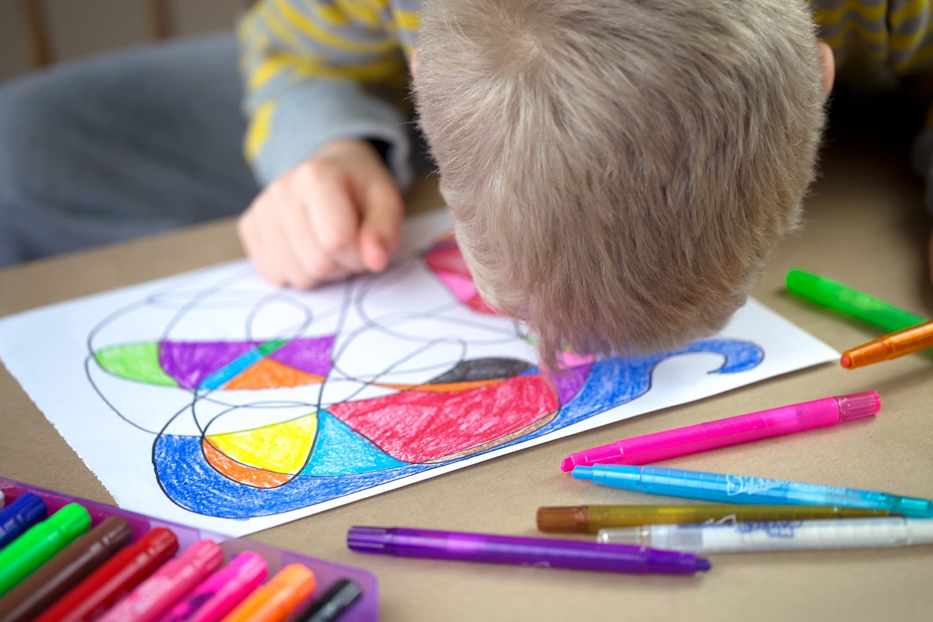 My kids' sketchbooks are full of Scribble Art! It's their go-to kind of drawing for relaxation, keeping themselves busy on road trips, and being creative.