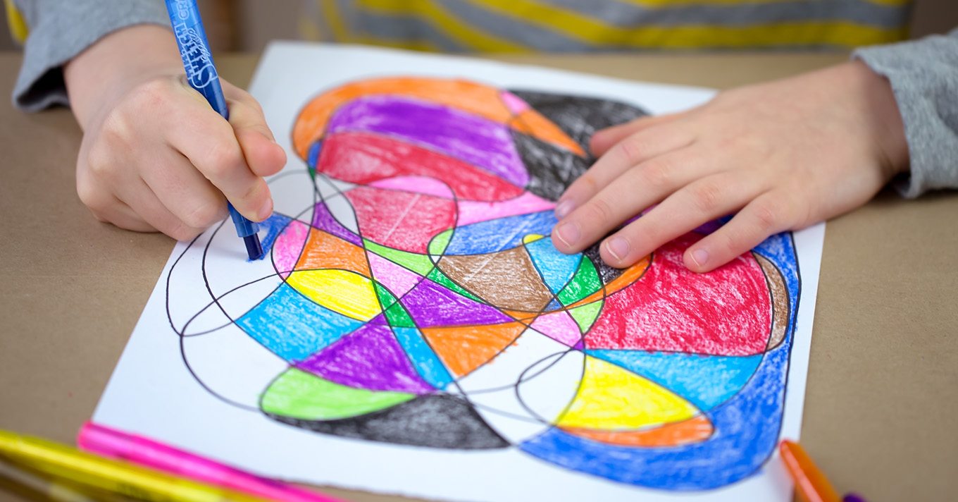 Scribble Drawing Instagram : Scribble art for kids