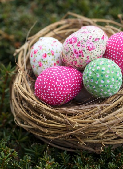 Shabby Chic Easter Eggs