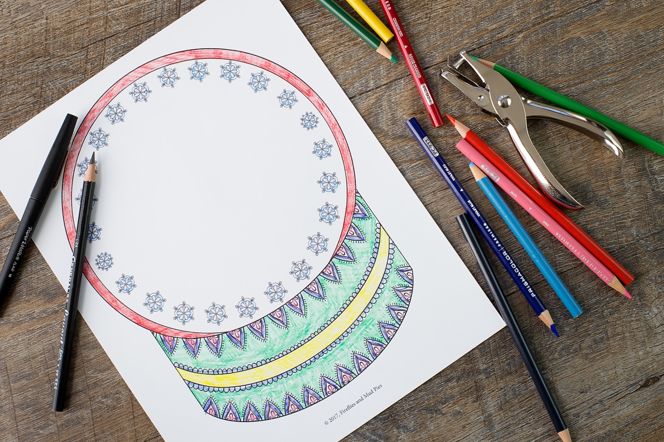Printable Snow Globe Coloring Page Printable Snow Globe Coloring Page