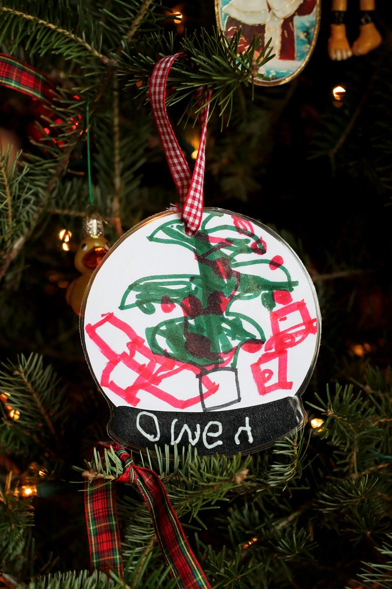 Snow Globe Keepsake Ornament