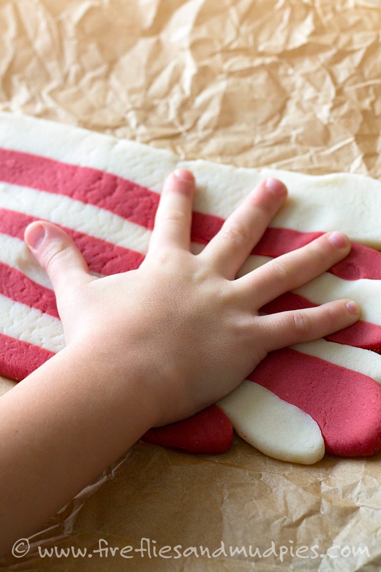 Soft Candy Cane Playdough | Fireflies and Mud Pies
