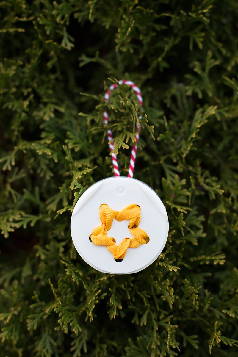 Spice Jar Lid Star Ornament