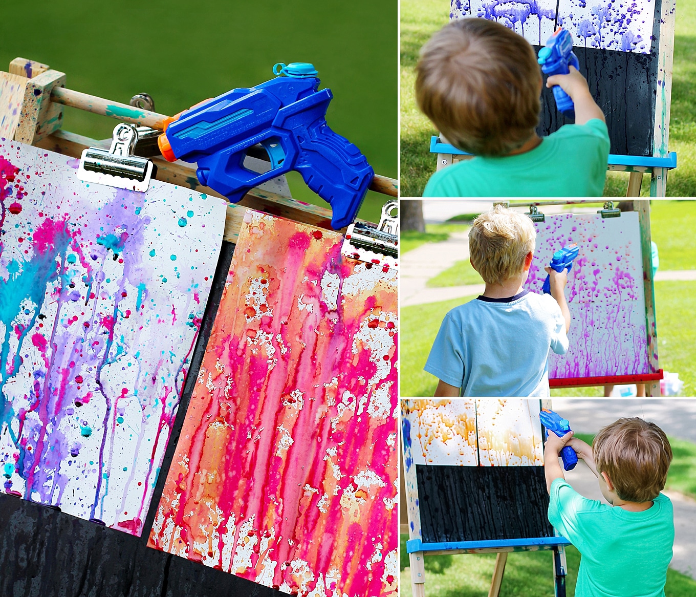 Squirt Gun Painting