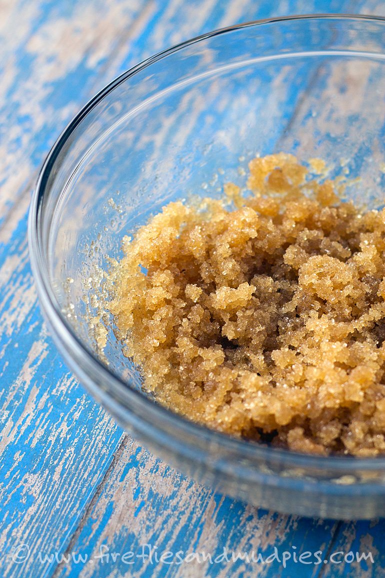 Homemade Sugar Scrub for the Home Spa | Fireflies and Mud Pies