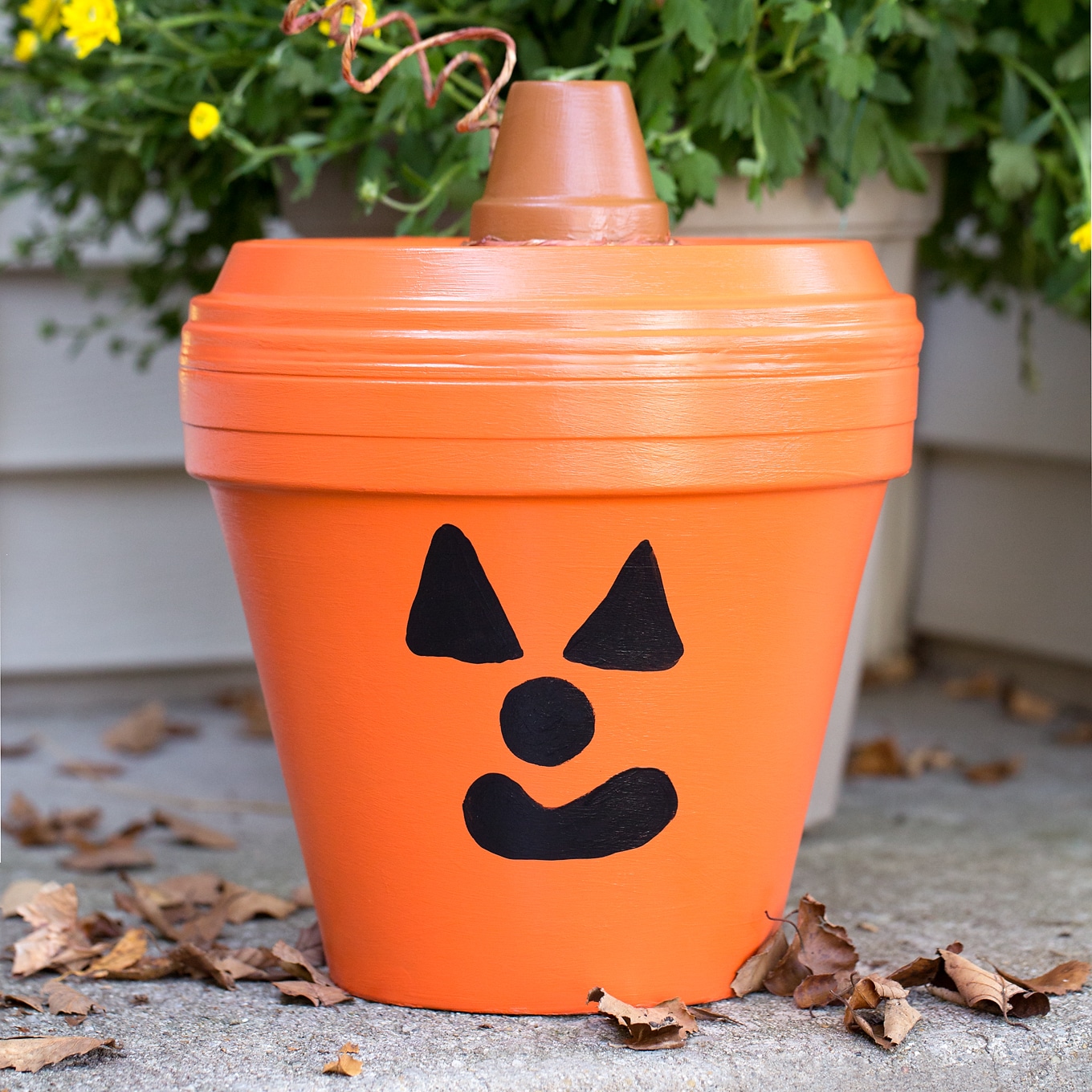 Terra Cotta Pot Jack O'Lantern Terra Cotta Pot Jack O'Lantern