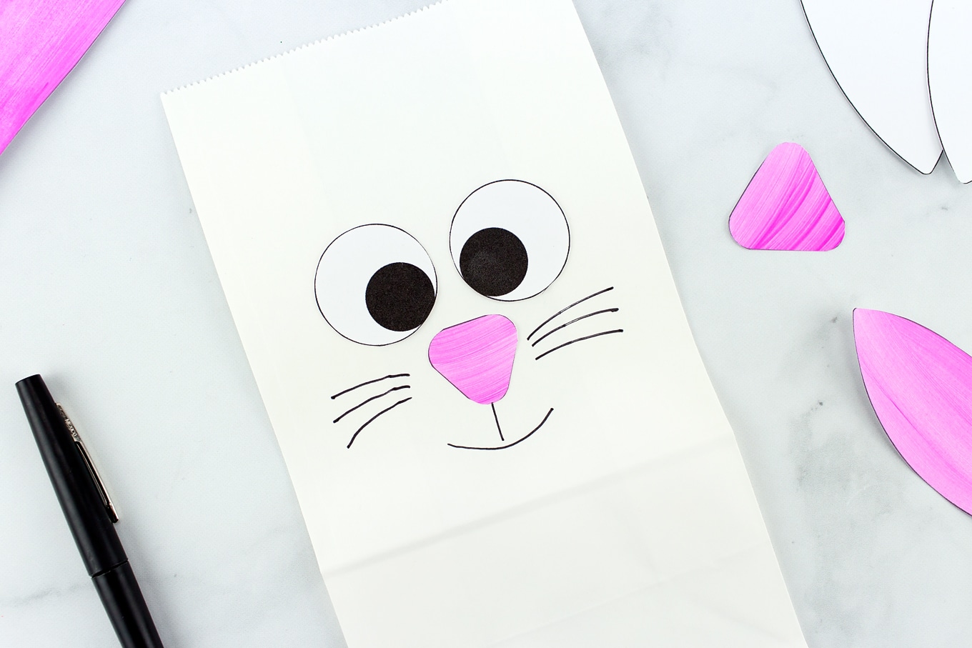 Materials Needed for Paper Bag Bunny Craft Materials Needed for Paper Bag Bunny Craft