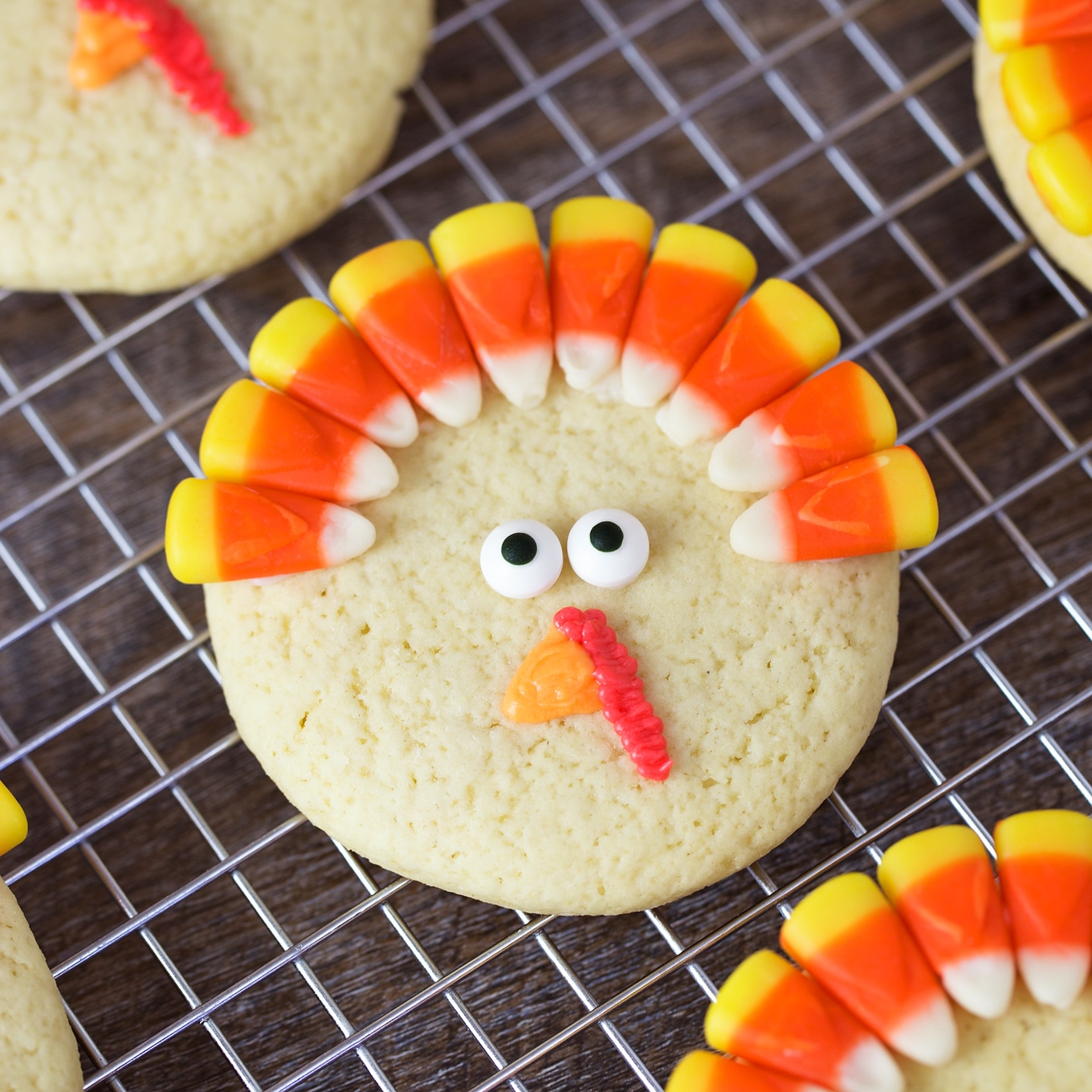Turkey Cookies Turkey Cookies