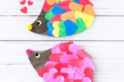 Valentine Hedgehog Craft