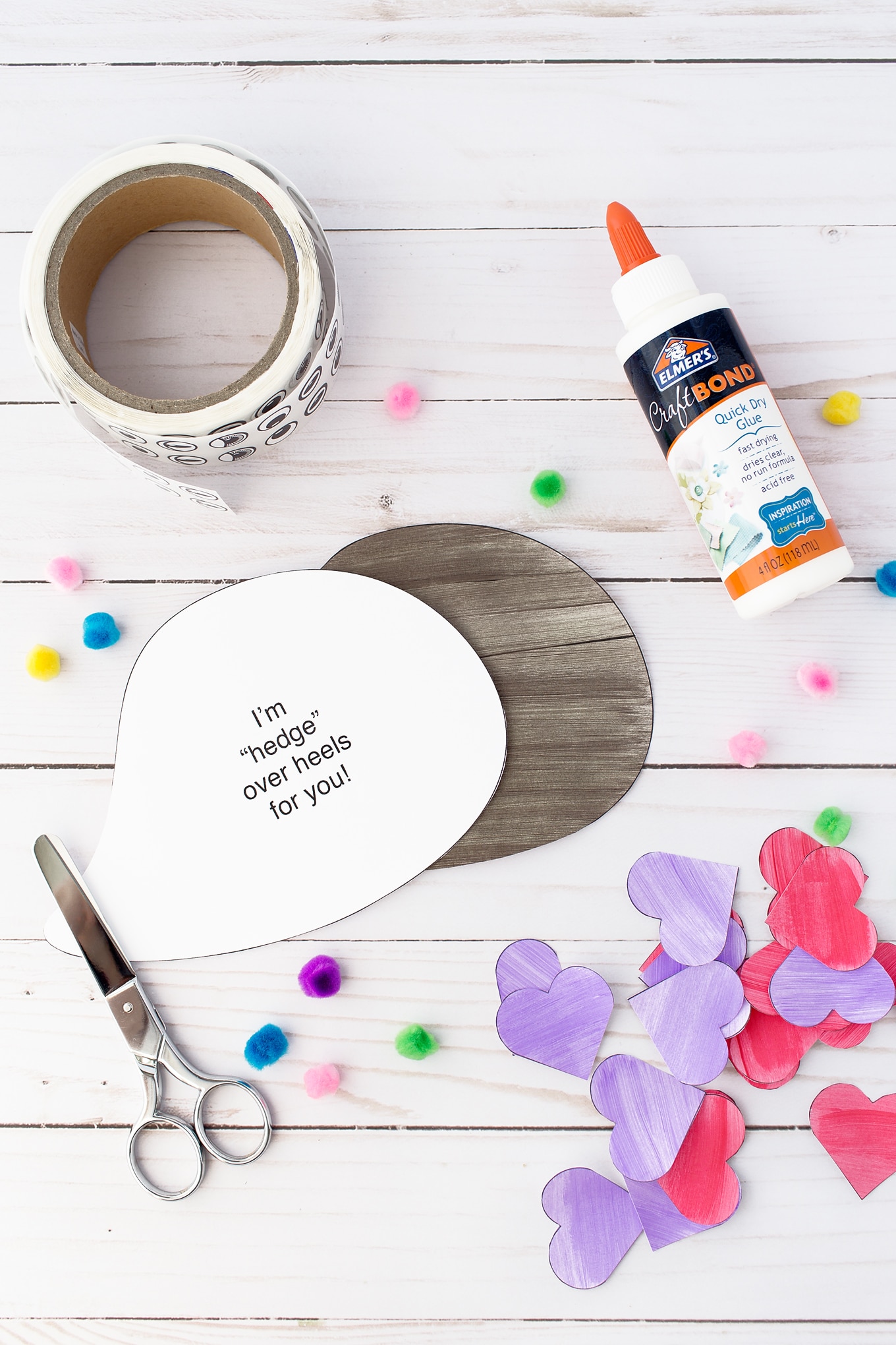How in the direction of Produce the Sweetest Valentine Hedgehog Craft for Young children graphic relating to Printable Valentines Craft identified as How in direction of Crank out the Sweetest Valentine Hedgehog Craft for Little ones