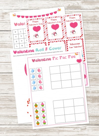 Free Printable Valentine Activity Pack